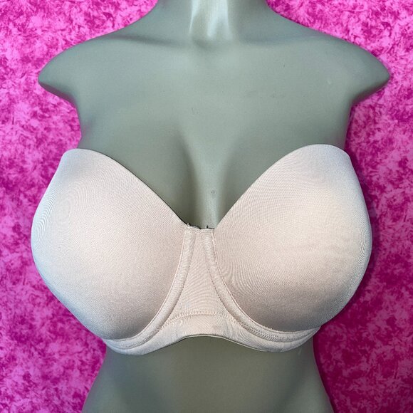 WACOAL RED CARPET STRAPLESS FULL BUSTED BRA SZ 40DD - Picture 1 of 2
